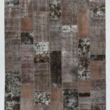 Oversize vintage patchwork rug 353x252cm
