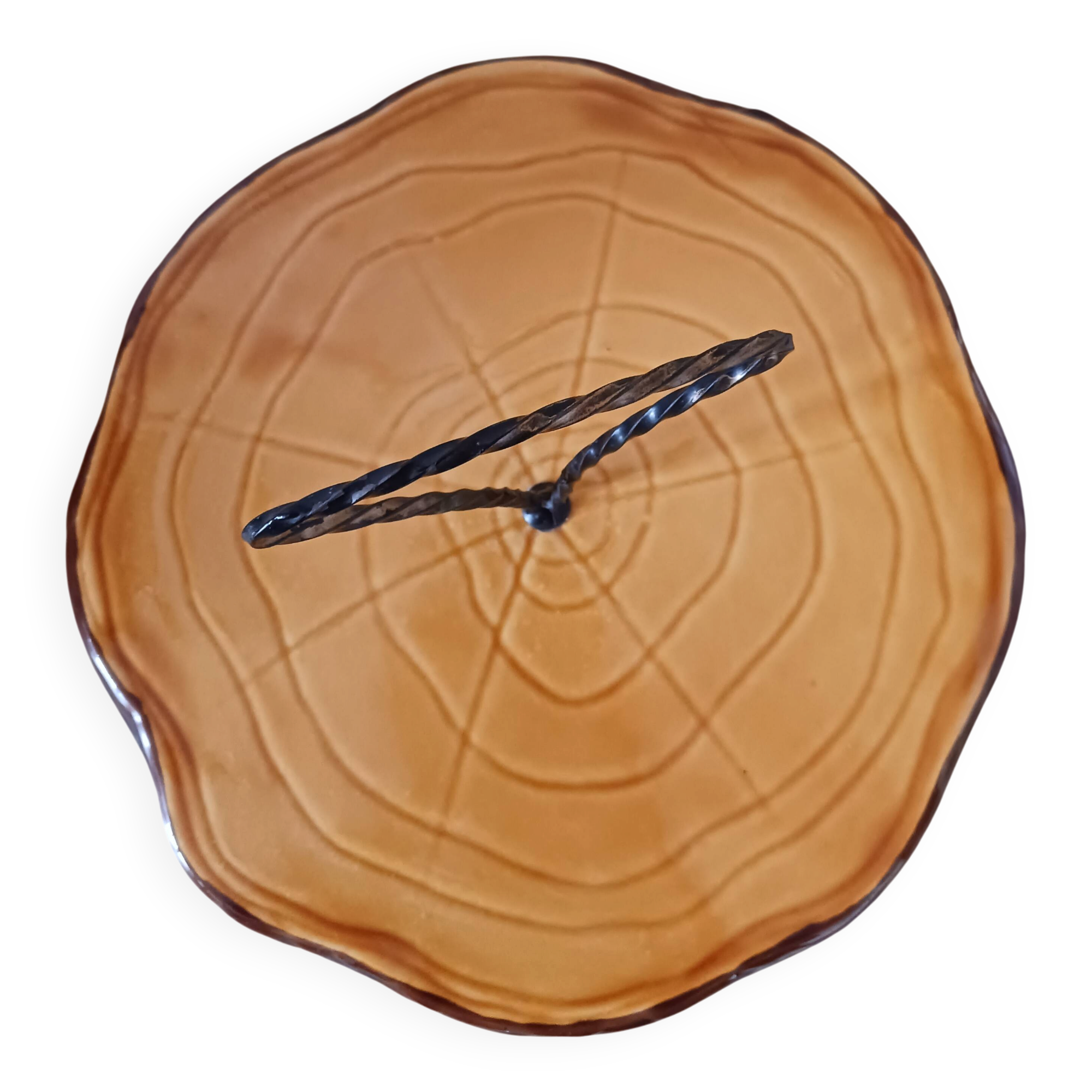 Vintage cheese platter, A Ferlay.