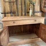Solid wood sideboard