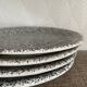 4 Castelforte dessert plates.