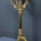 Candélabre en bronze doré, époque Restauration – début XIXe