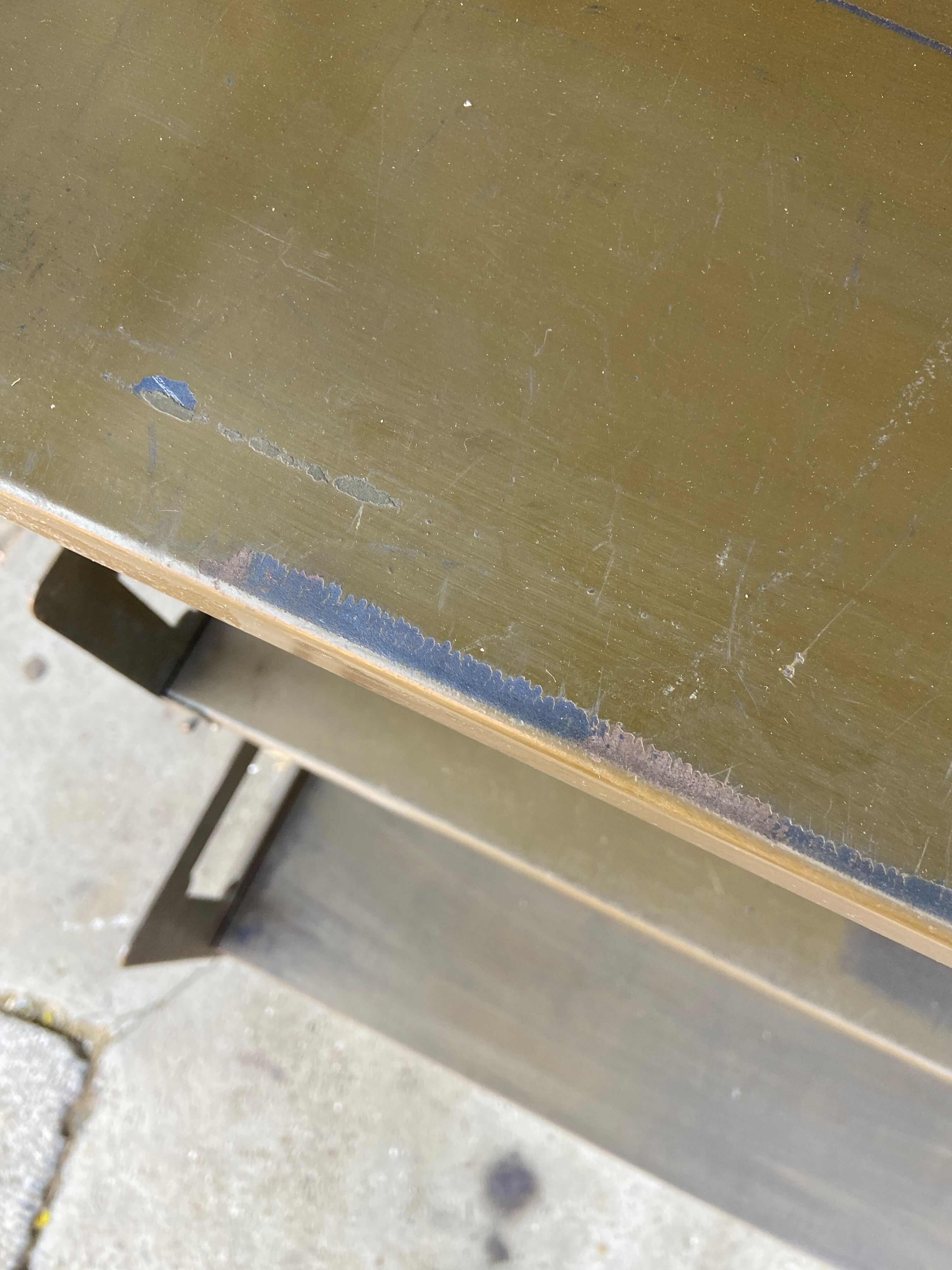 Metal shelf Strafor 1930s