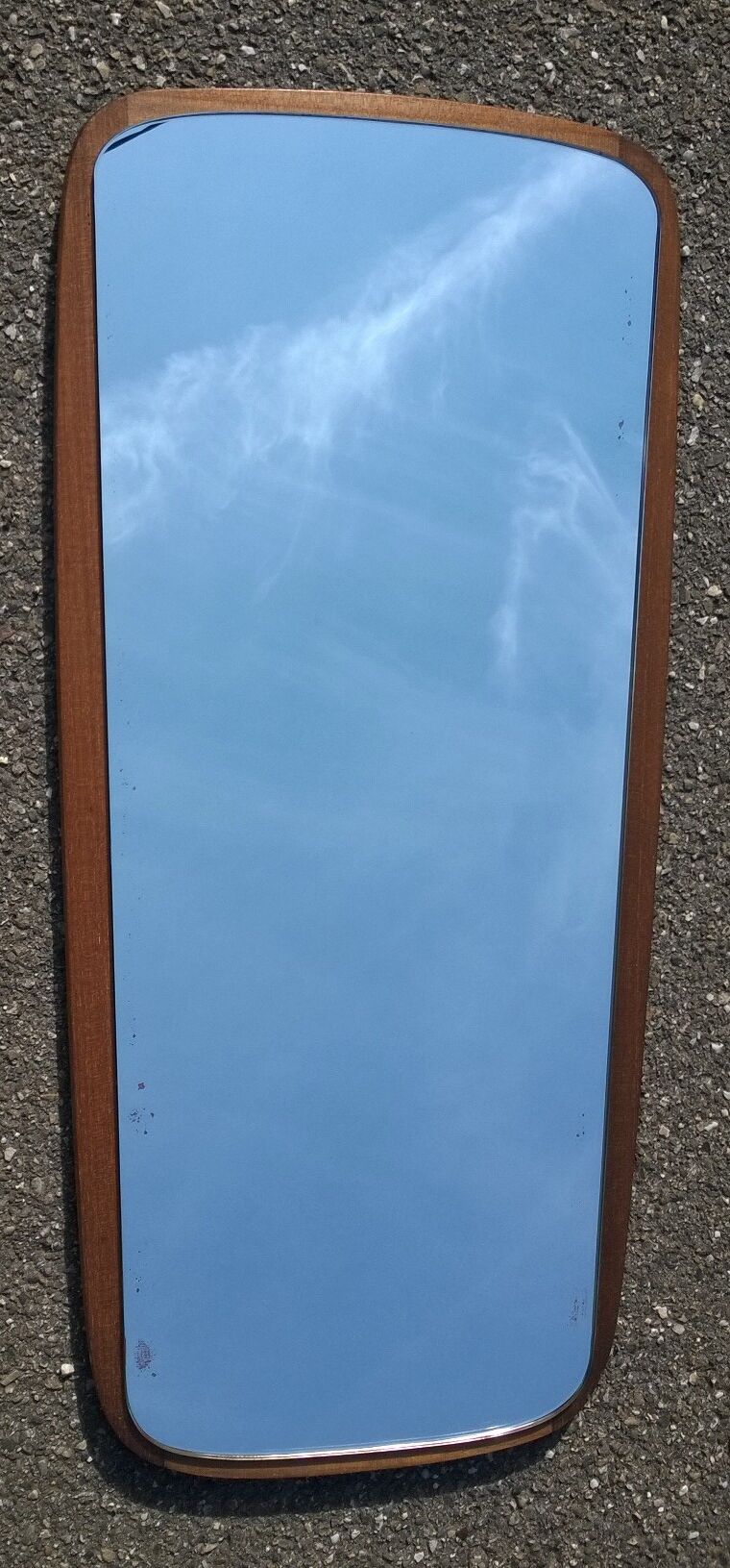 Mirror year 60s 72x32cm