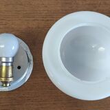 Opaline globe wall light 15 cm - 50s/60s