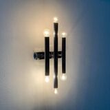 Chrome Wall Light Mid-Century Space Age