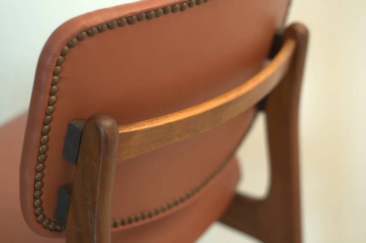 Lot de deux chaises scandinaves