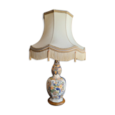 Lampe à poser en faience