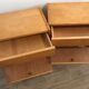 Pair of vintage bedside tables 1960-80's