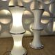 Enrico tronconi - pair of lamps model bamboo