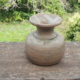 Glazed stoneware ball vase 1970 Philippe Aubert