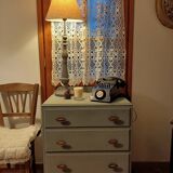 Commode bois patinée