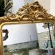 Mirror high 171 cm / 107 cm large mirror louis Philippe Golden has the sheet d gold