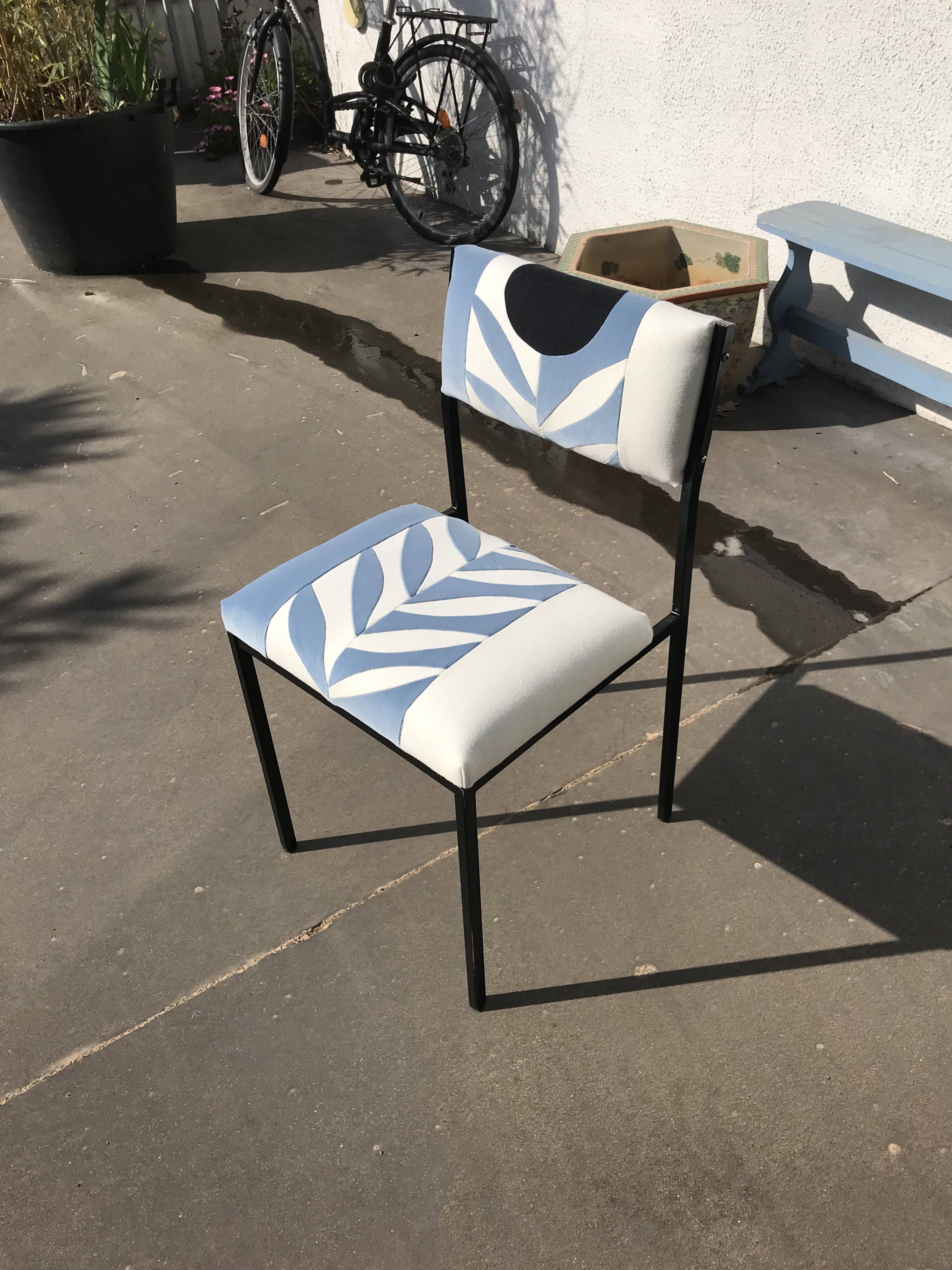 Paire de chaises uniques