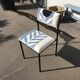 Paire de chaises uniques