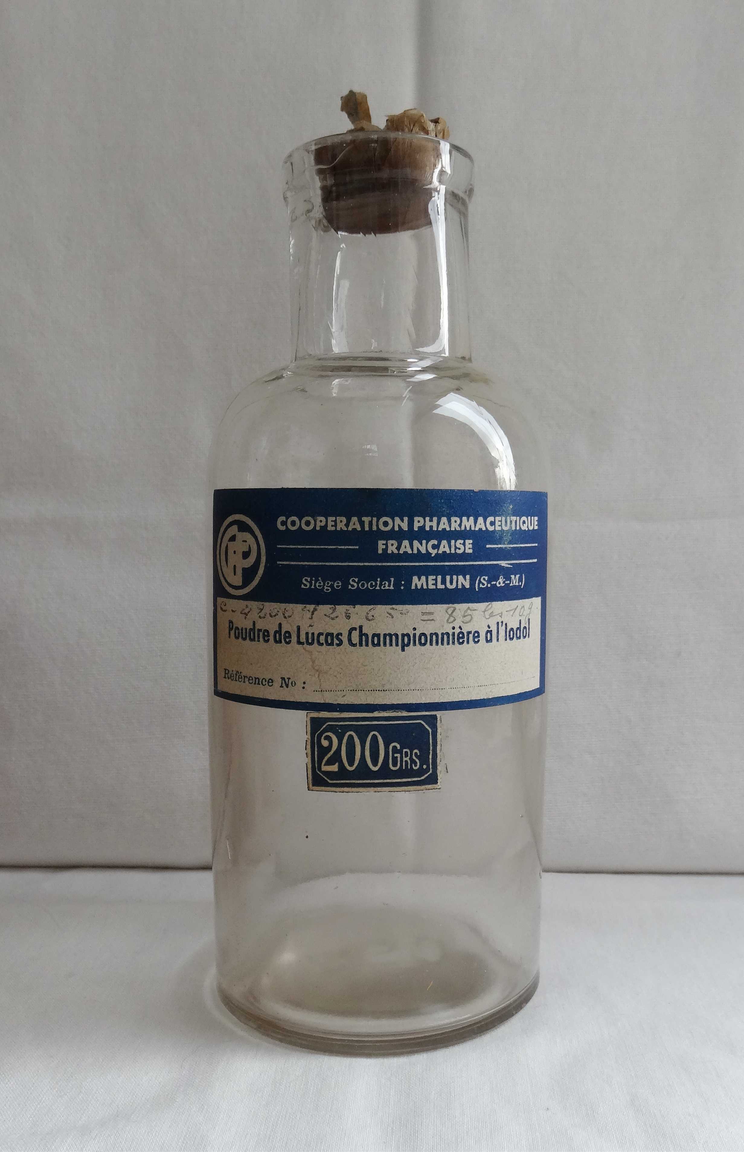 Old pharmacy bottles