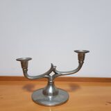 Vintage Pewter Candelabra by Metawa