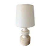 Lampe pied pierre vintage