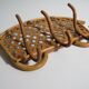 Vintage bamboo wall coat rack, Italy 1960-1970