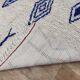 Azilal Vintage Rug 276x180 cm - Blue Geometric Patterns