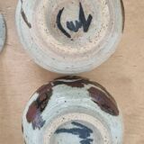 Studio Pottery Tea Cup, Saucer and Infuser Set
