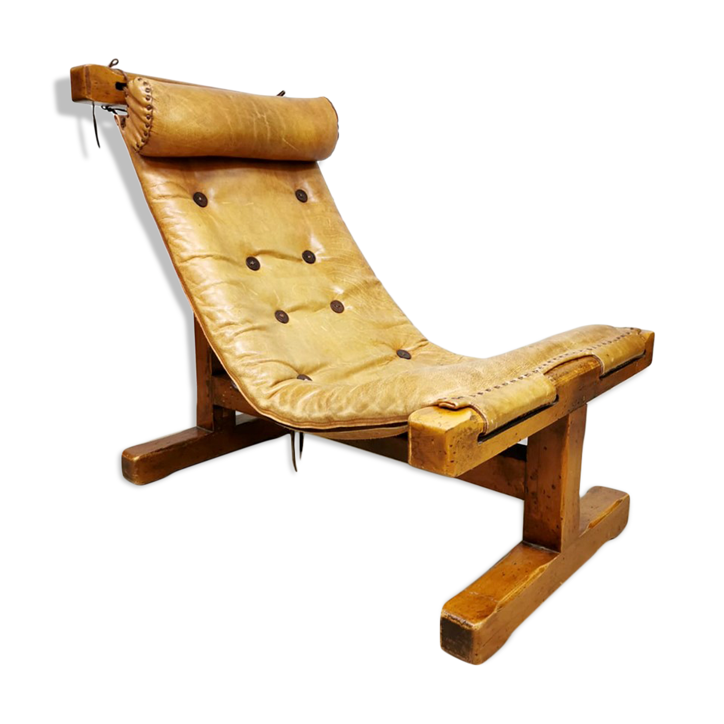 Midcentury armchair Brazilian ‘Brutalist’