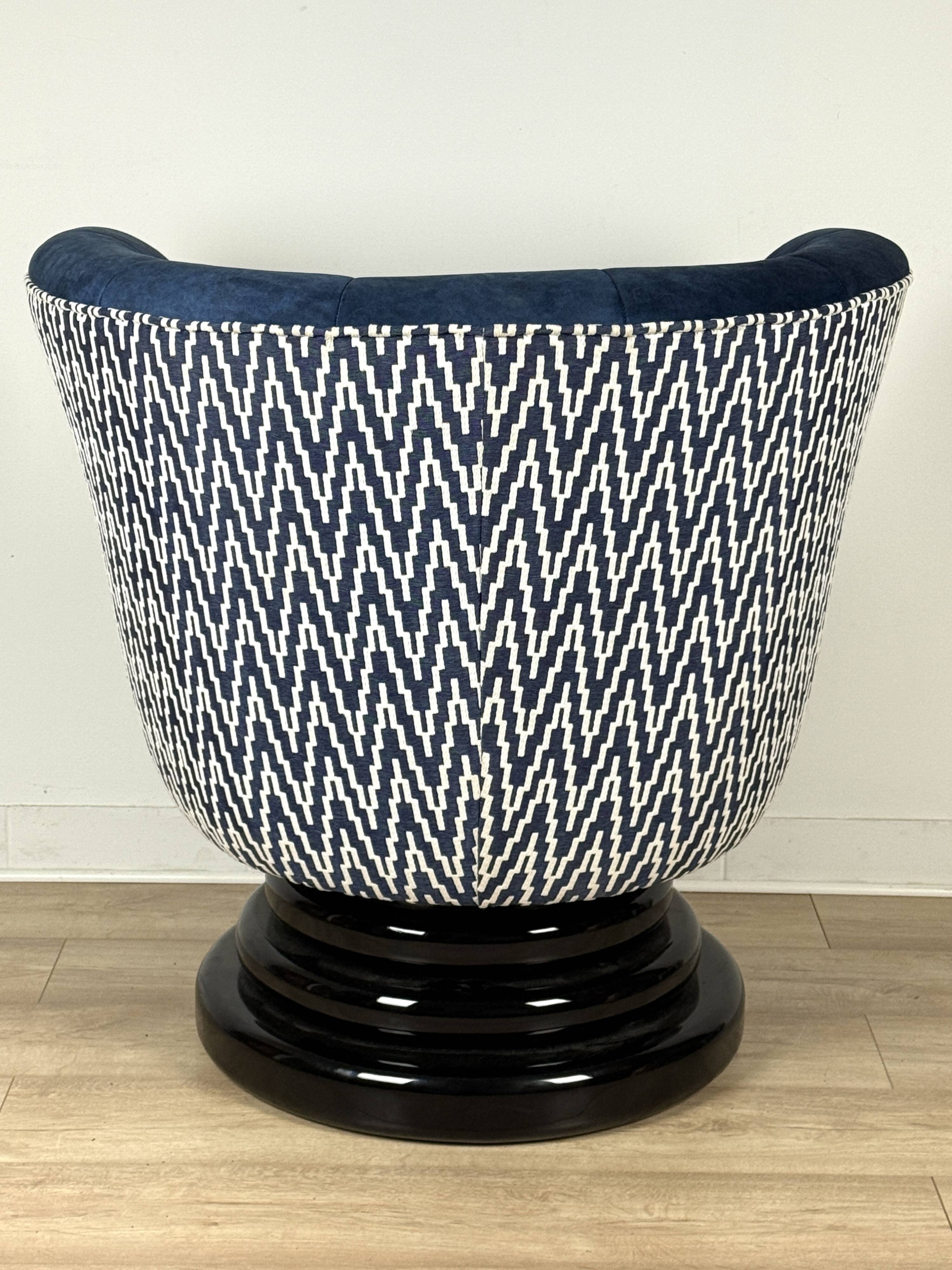 Art Deco design armchair “Tulipan”