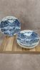 Set of 6 vintage blue Castellania deep plates.