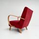 Renovated armchair by Jindrich Halabala, 1950s