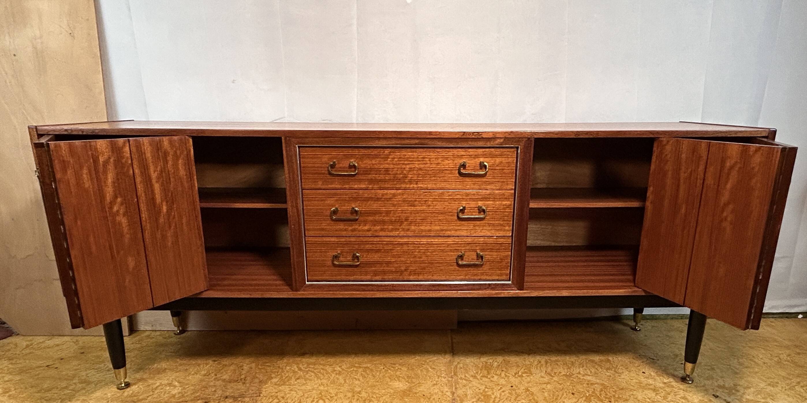 Mid-Century Retro Vintage Tola Wood Sideboard by G Plan E. Gomme 1950-1960