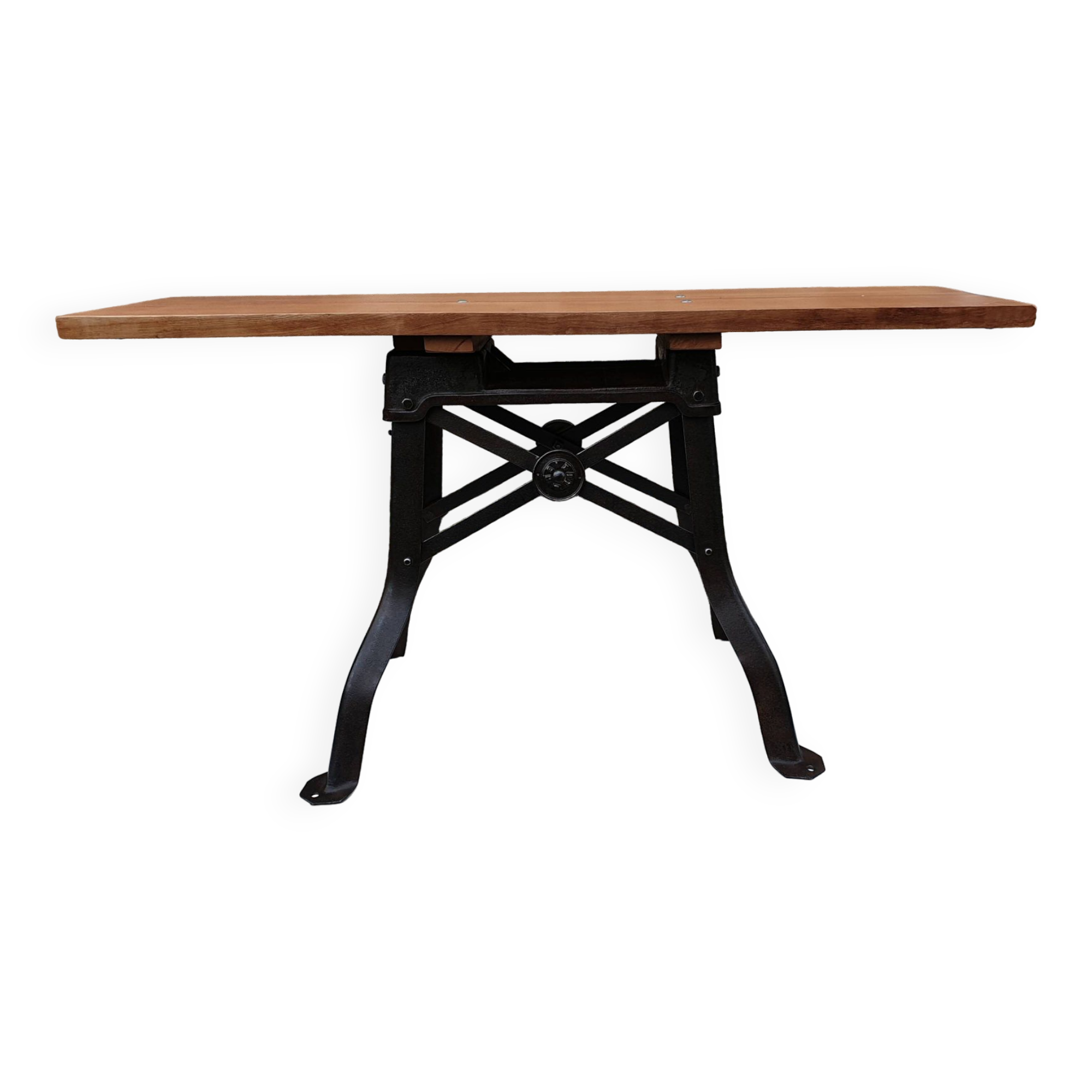 Table or console industrial machine foot 1900s