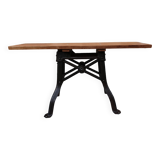 Table or console industrial machine foot 1900s