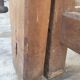 Carpenter's workbench in old solid oak - 2m50