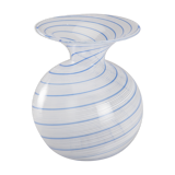 Vase mezza filigrana by dino martens, circa 1960