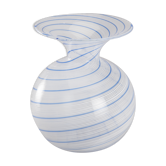 Vase demi-filigrane par dino martens, circa 1960