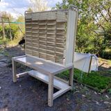 Craft furniture - vintage postal sorting furniture