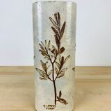 Herbarium vase by Raymonde Leduc in Vallauris 25 cm