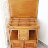 Vintage wooden console craft furniture