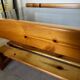 Table basse pin vintage