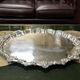 Large English silver plated tray from the 1930s