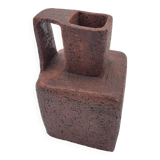 Small cubic stone carafe
