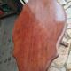 Mahogany violin pedestal table, 19th century