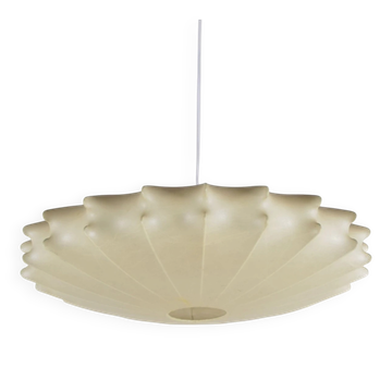 Rare vintage cocoon lamp by Friedel Wauer for Goldkant Leuchten, 1960s
