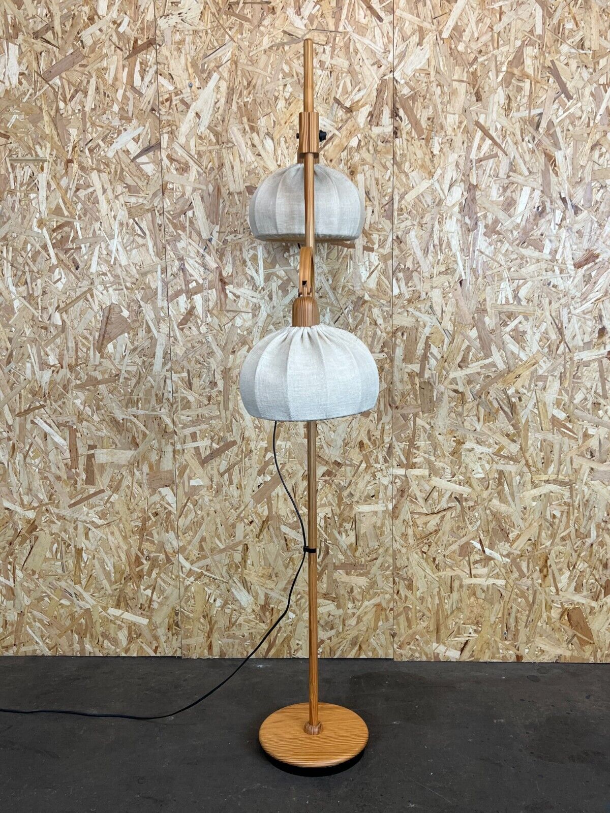 Floor lamp Domus pine Danish design Denmark, 60/70