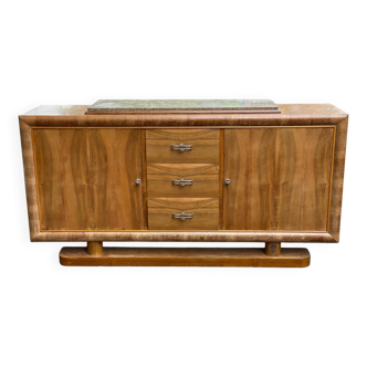 Enfilade buffet art déco louise pied central 1940 200cm