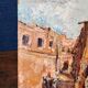 Oil on canvas – Orientalist subject. North Africa. Mid-20th century