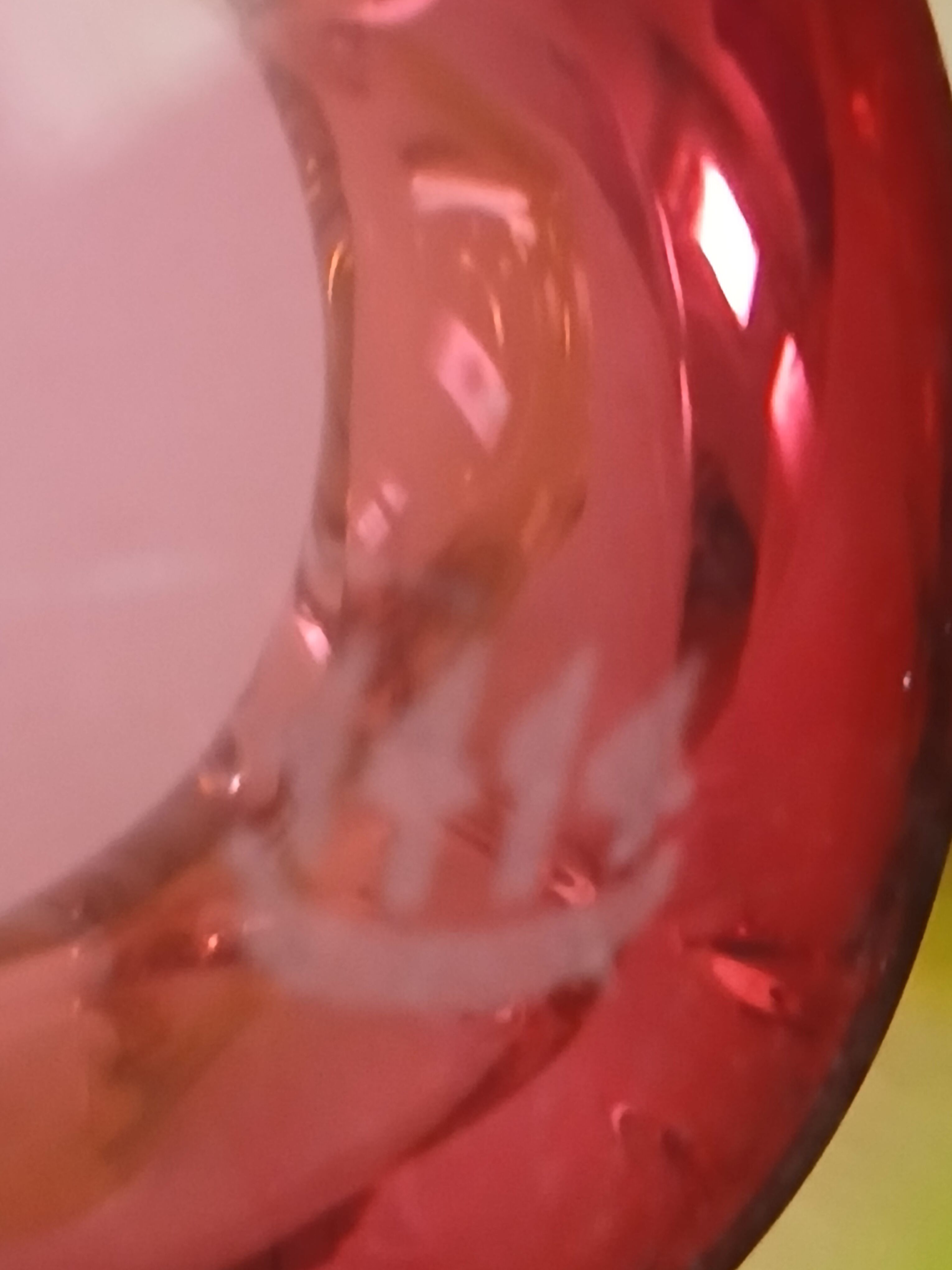 Art bowl by designer Joseph Hospodka in Bohemian crystal.