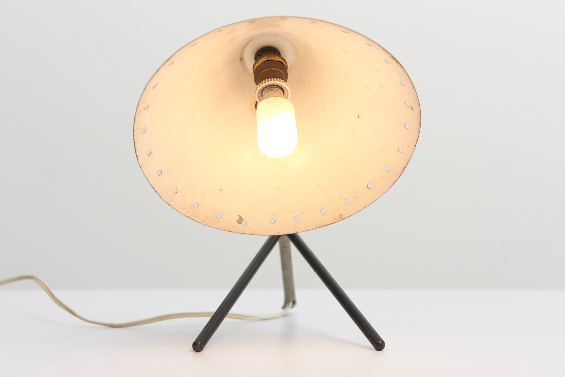 'Pinocchio' Table Lamp by Herman Busquet for Hala Zeist, Netherlands - 1950's