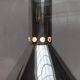 Suspended globe lamp in glass from the German space age by Erco.