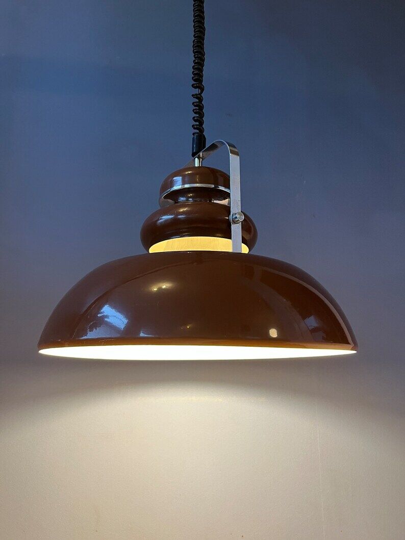 Vintage Anvia space age pendant lamp