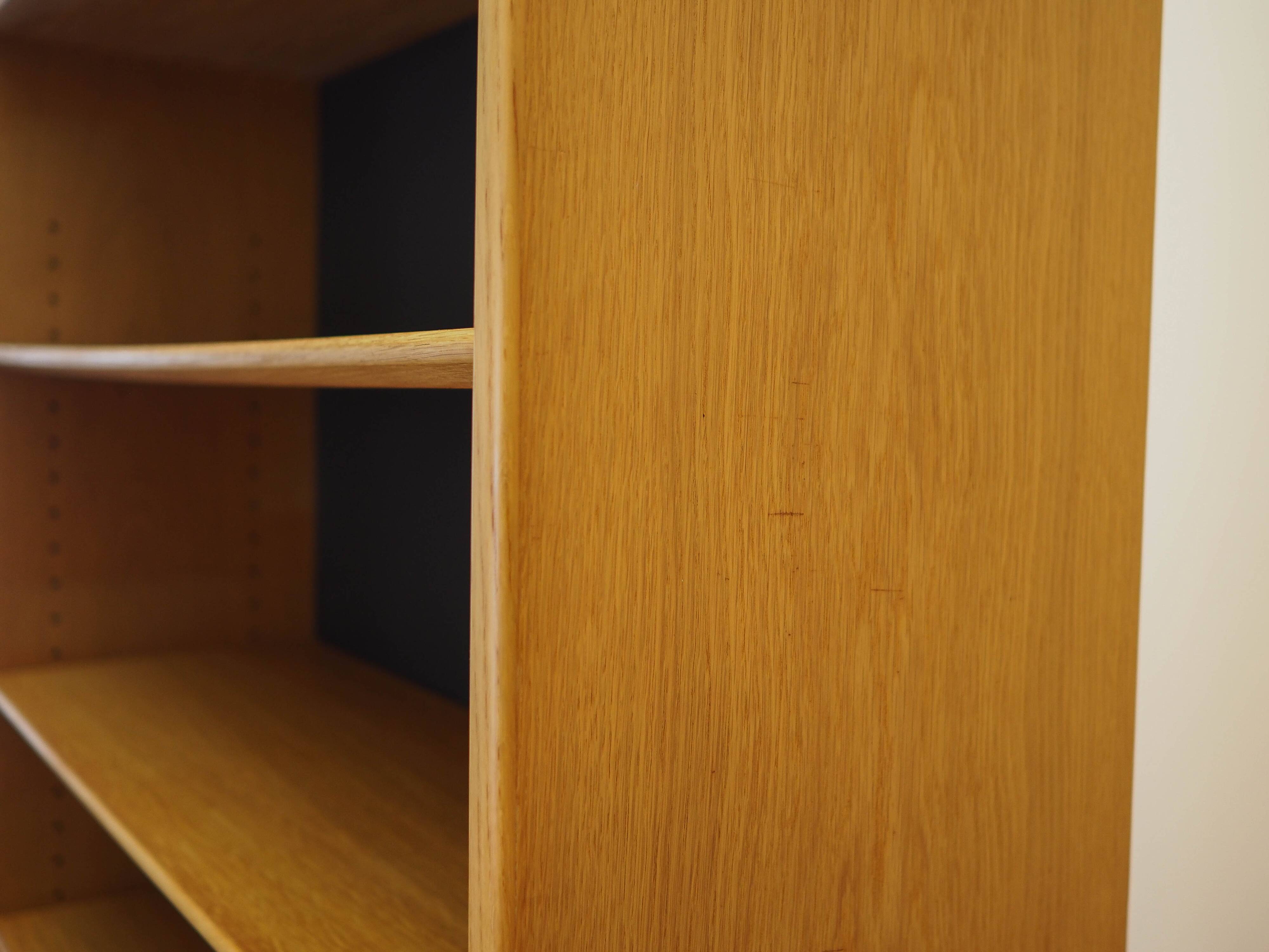 Ash bookcase, Danish design, 1960s, designer: Børge Mogensen